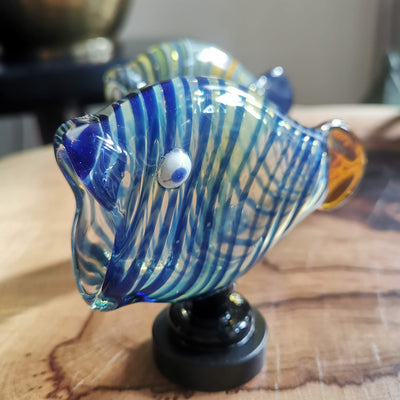 Fish Table Decor Glass- TE-2