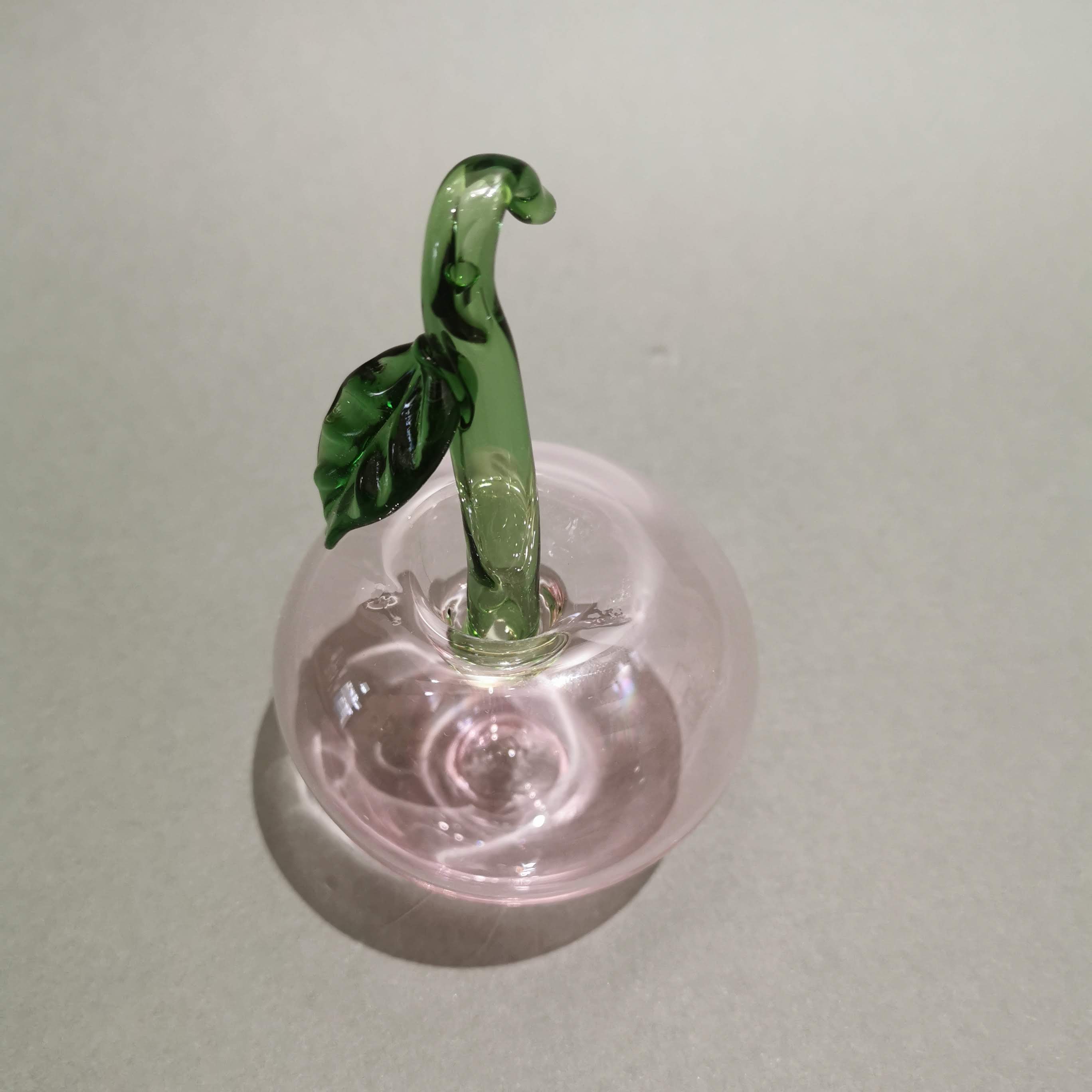 Murano Glass Style Decoration- Cherry Apples