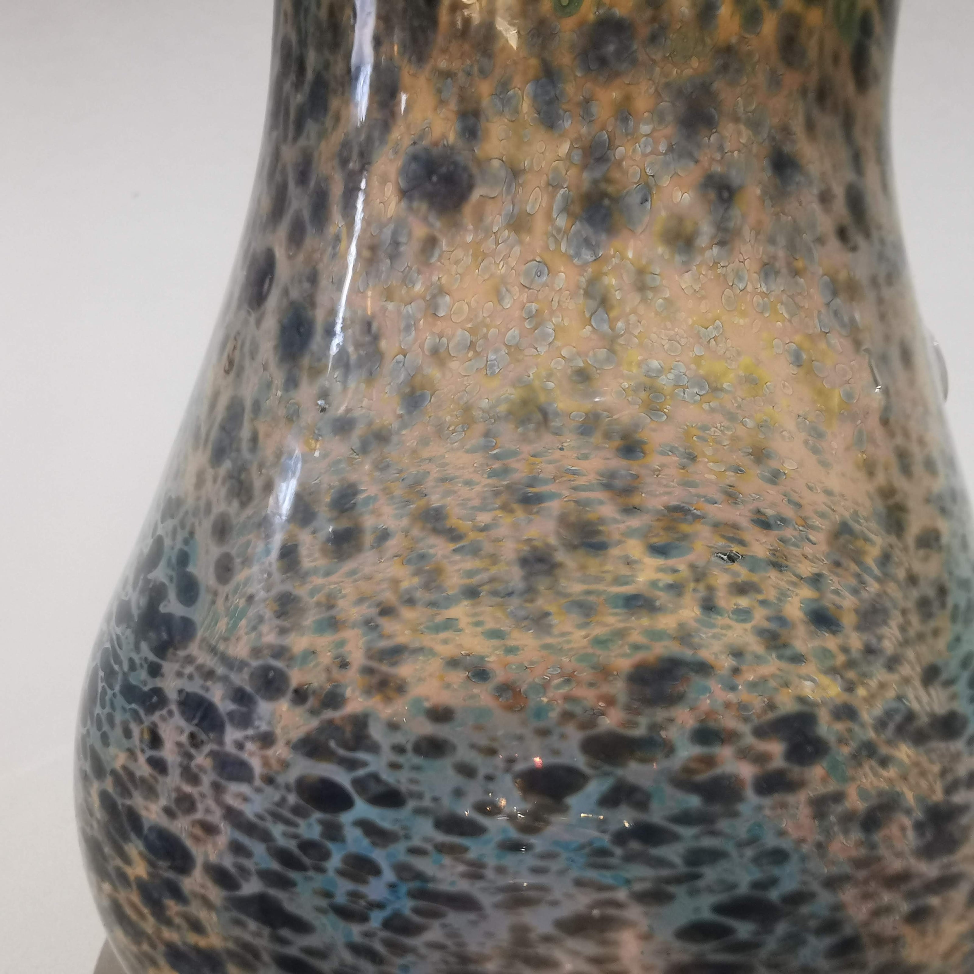 Murano Glass Style Decoration- Marble Pear Art Glass