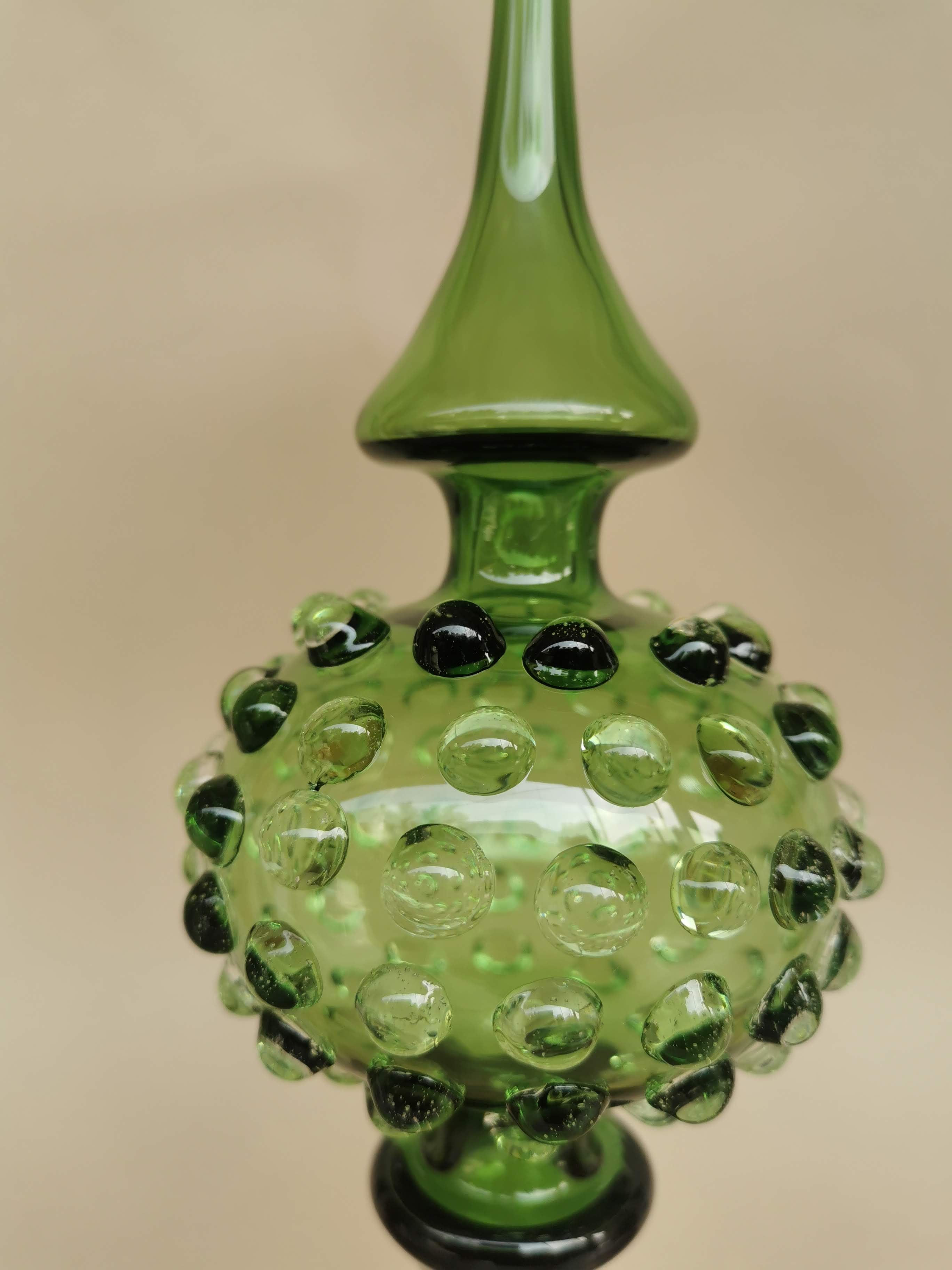 Handblown Glass Ornament - Lumina Jade