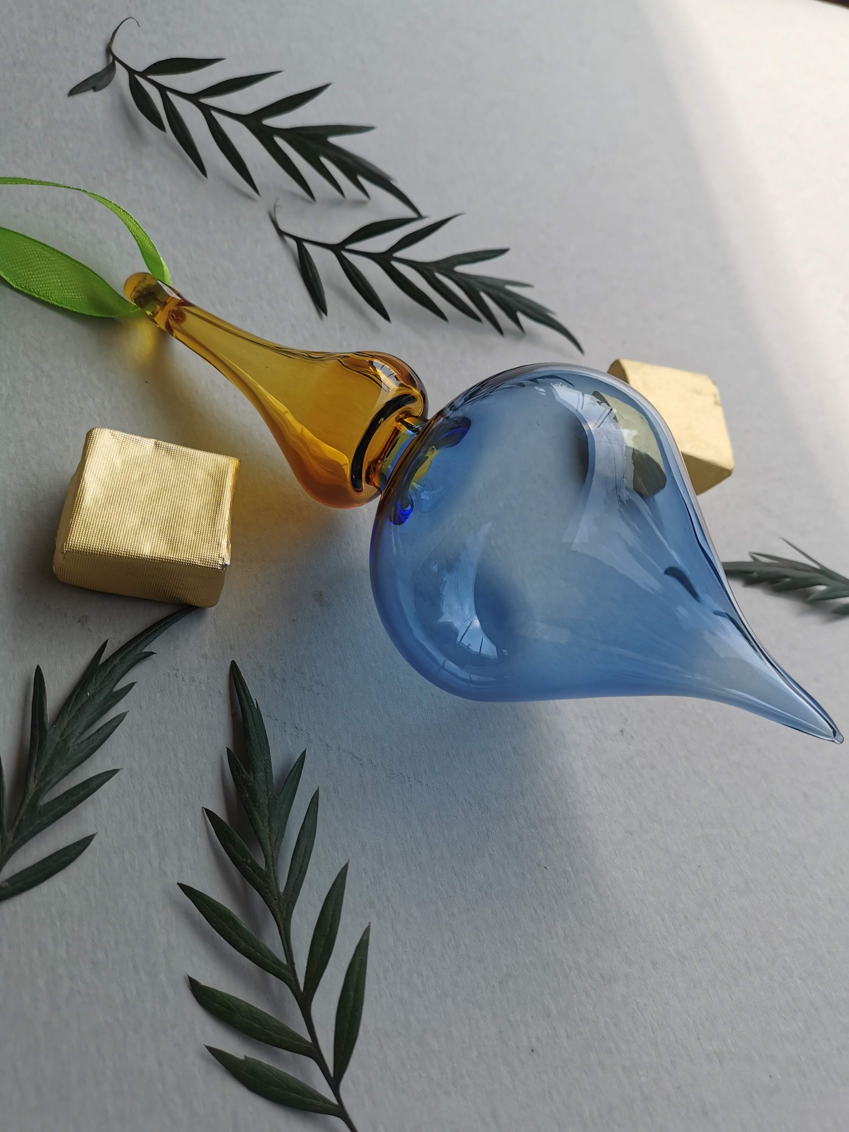 Handblown Glass Ornament - Splendour Jewel. Series