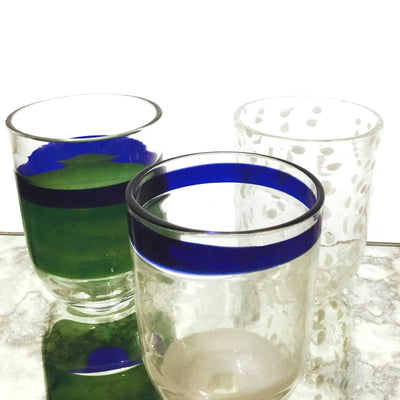 Home decor Ideas with just a  drinking glass. Glass Tumbler that are not only functional but decorative  as well