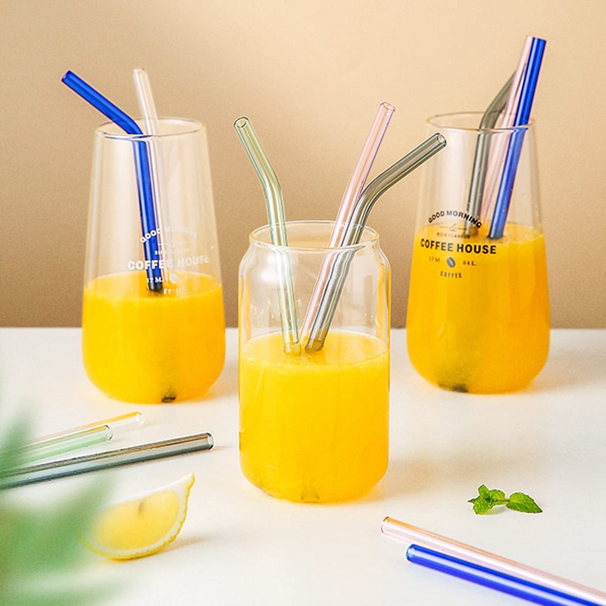 Reusable Glass Straws