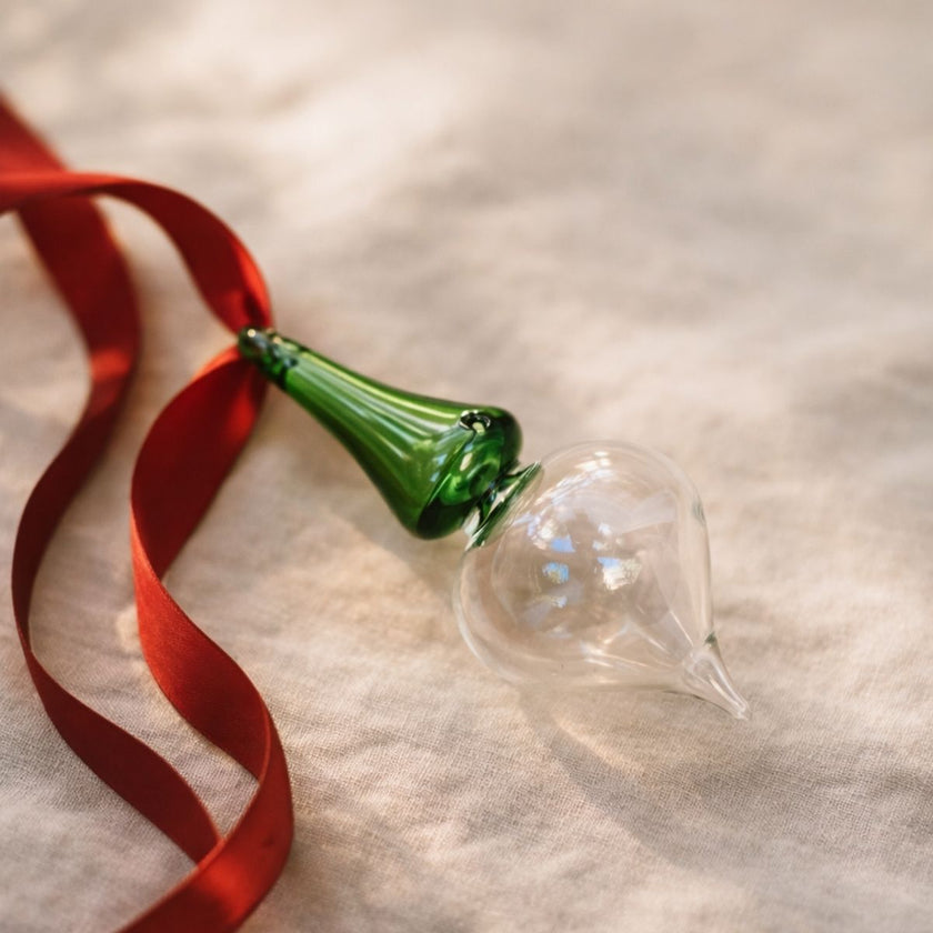 Handblown Glass Ornament - Splendour Jewel. Series 4 Inch