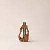 The Holding Form — Sculptural Wood & Glass Flower Holder