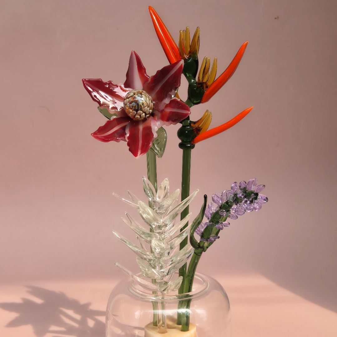 Crimson Flame Bouquet