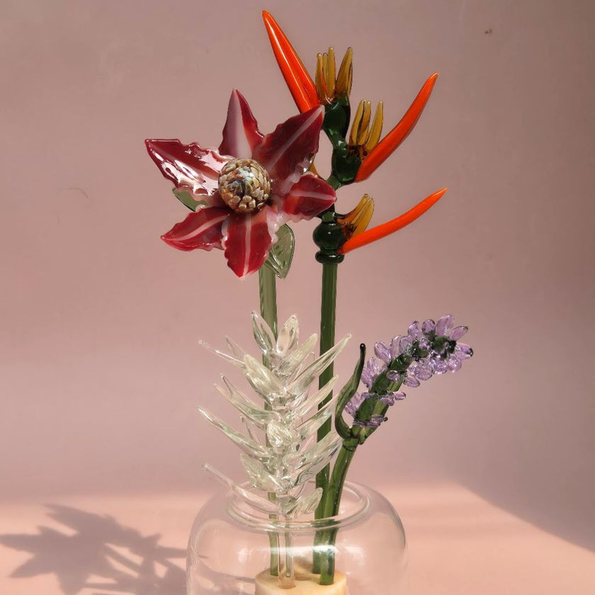Crimson Flame Bouquet