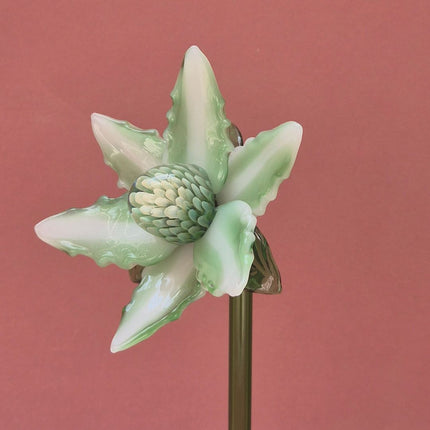 Primrose Magnolia- Handblown Glass Flower