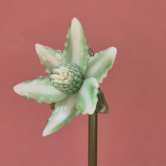 Primrose Magnolia- Handblown Glass Flower