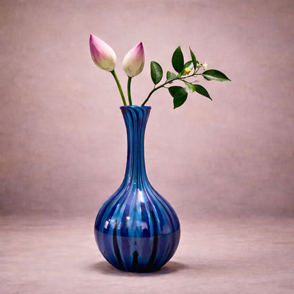 Bloom Art Holder - Blue Hues
