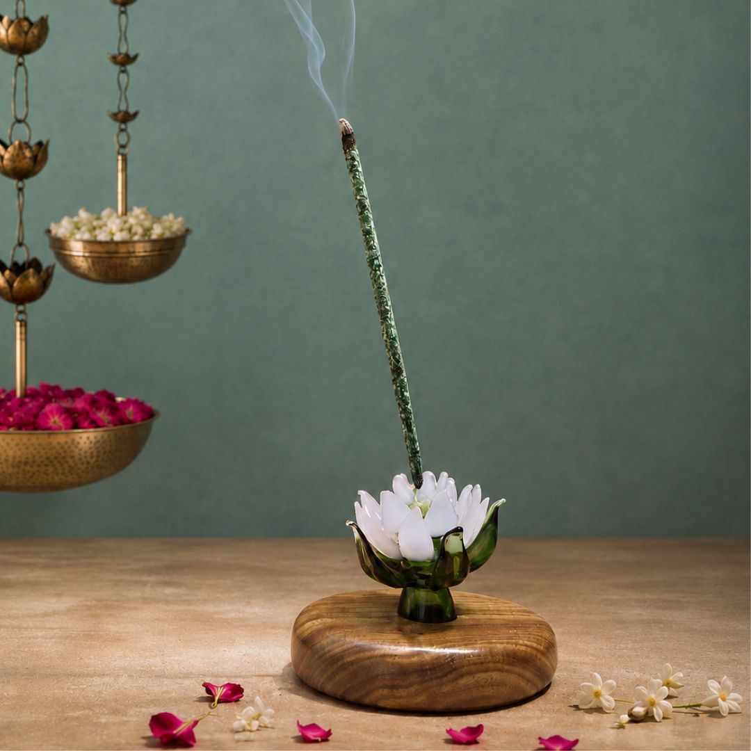 Sacred Lotus Incense Holder