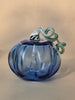 Murano-Style Glass Pumpkin Collectible