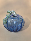 Murano-Style Glass Pumpkin Collectible