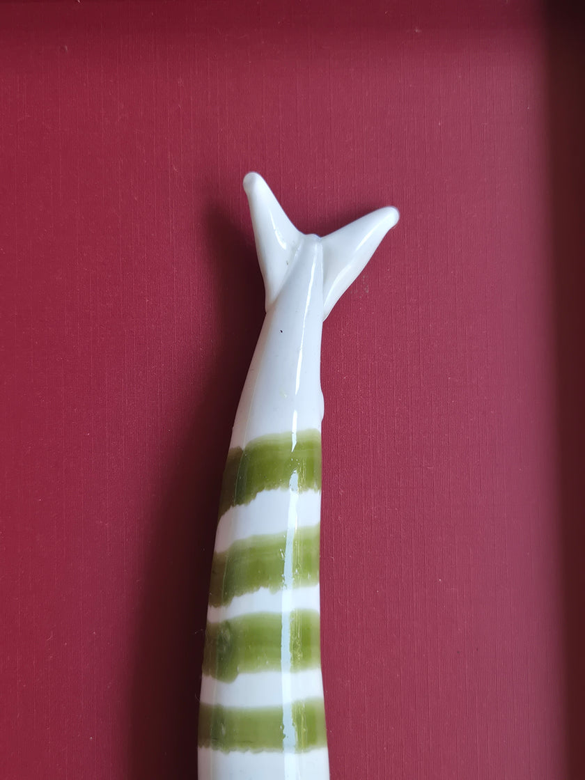 Modern Coastal Wall Art – Quirky Handblown Fish Design for Home & Gift Décor