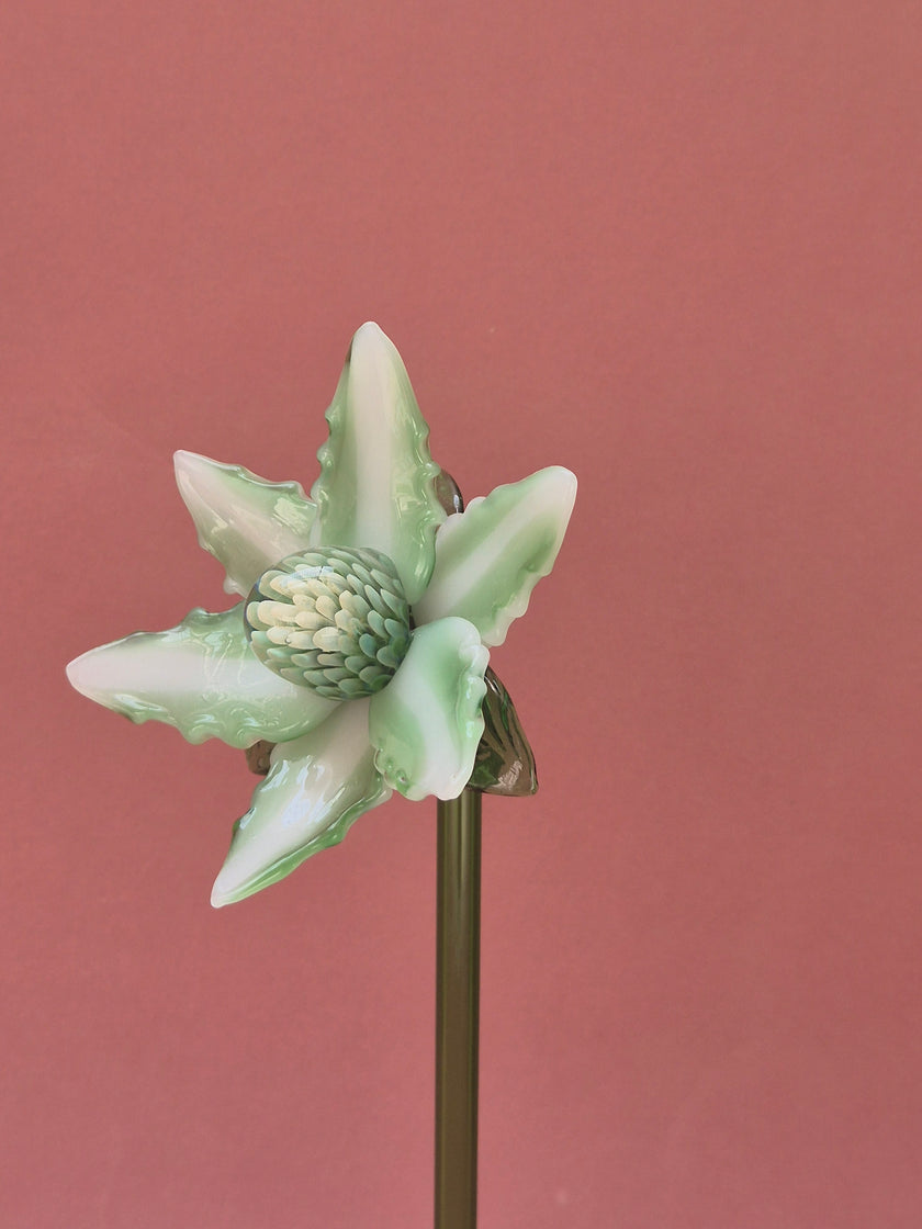 Primrose Magnolia- Handblown Glass Flower