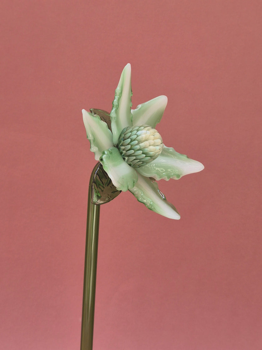 Primrose Magnolia- Handblown Glass Flower