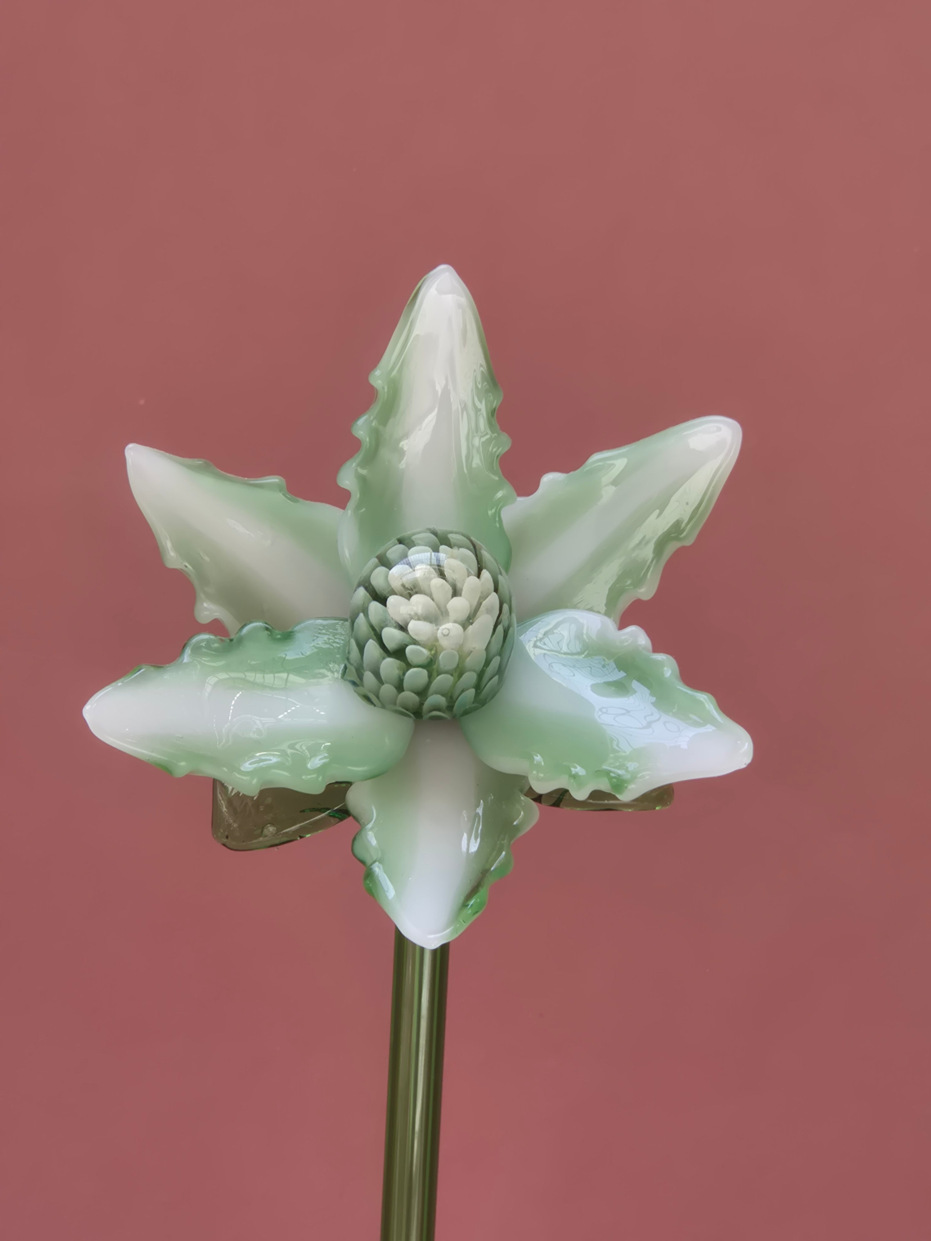 Primrose Magnolia- Handblown Glass Flower
