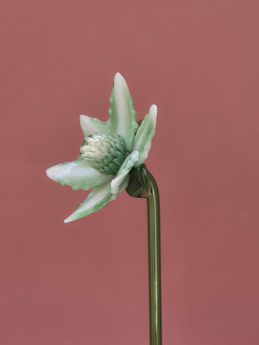 Primrose Magnolia- Handblown Glass Flower