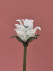 Pearl Lisianthus- Handblown Glass Flower