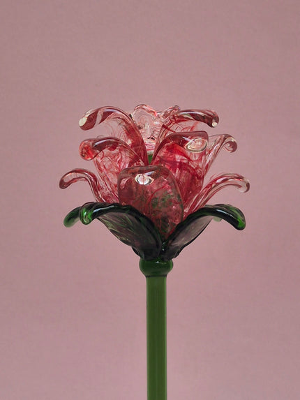 Rosalina Lisianthus- Handblown Glass Flower