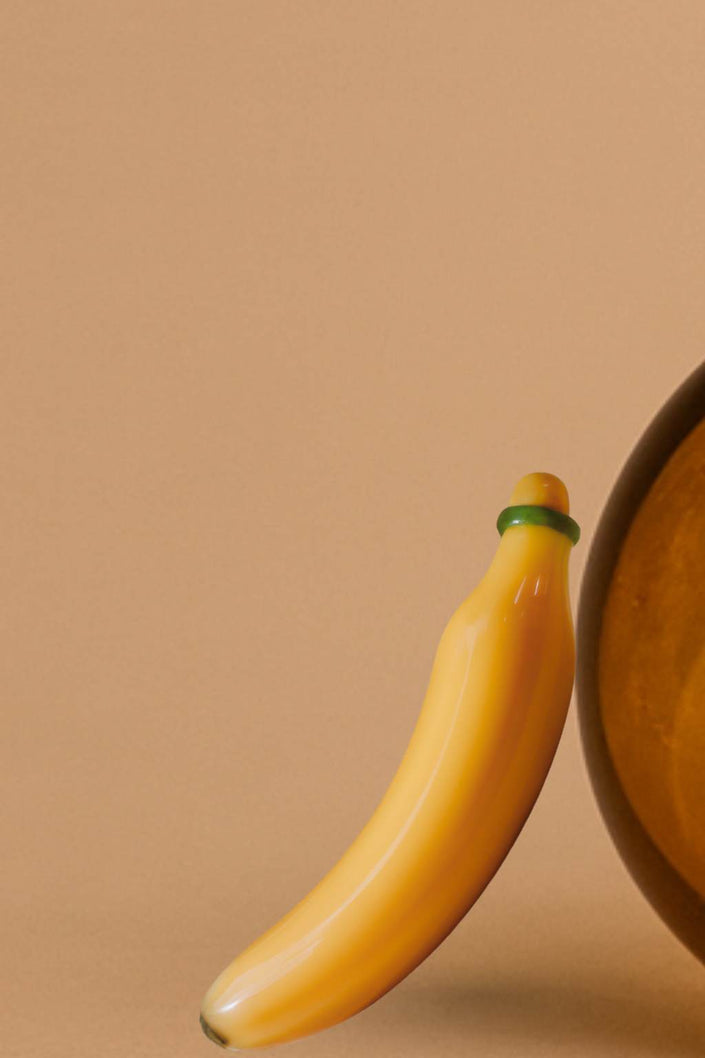 Murano Glass Style Decoration- Fruit Banana