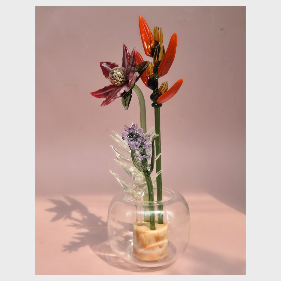 Crimson Flame Bouquet