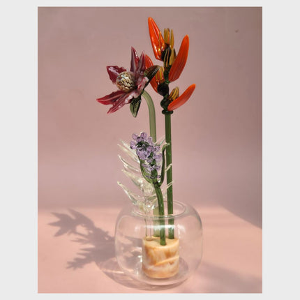Crimson Flame Bouquet