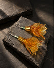 Wild Amber Earrings