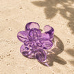 Amethyst Blossom | Handblown Glass Flower Ring