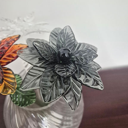 Glass Sunflower Stem- Helianthus Nebula
