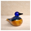 Cobalt Dusk — Handblown Glass Bird
