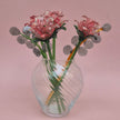 Rosalina Lisianthus- Handblown Glass Flower-Full Bouquet