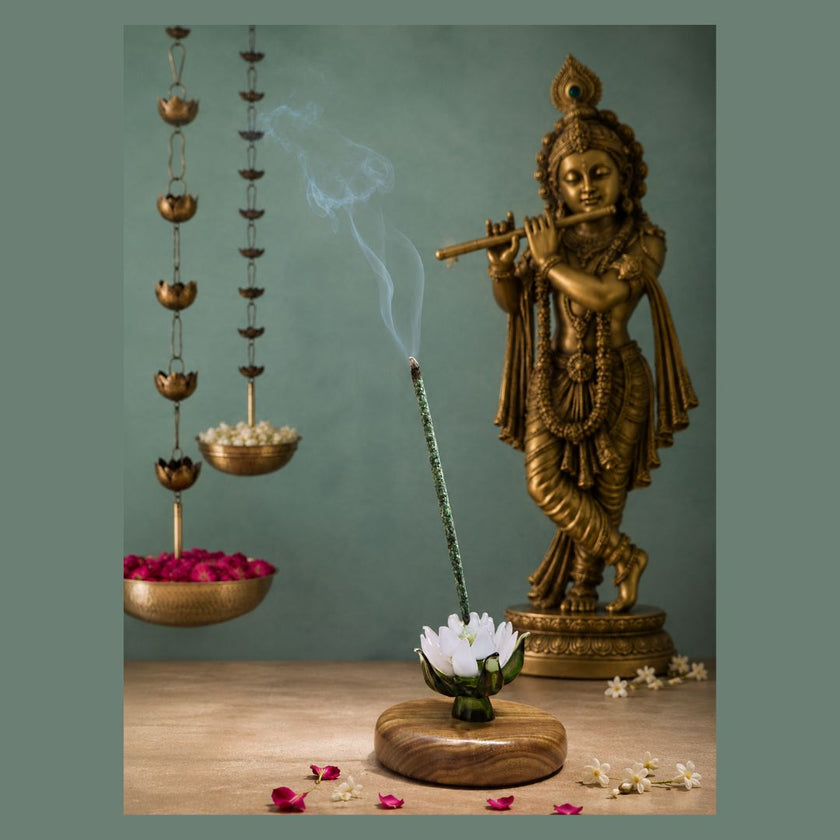Sacred Lotus Incense Holder