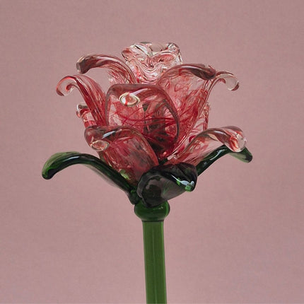 Rosalina Lisianthus- Handblown Glass Flower