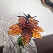 Glass Sunflower Stem- Helianthus Emberveil