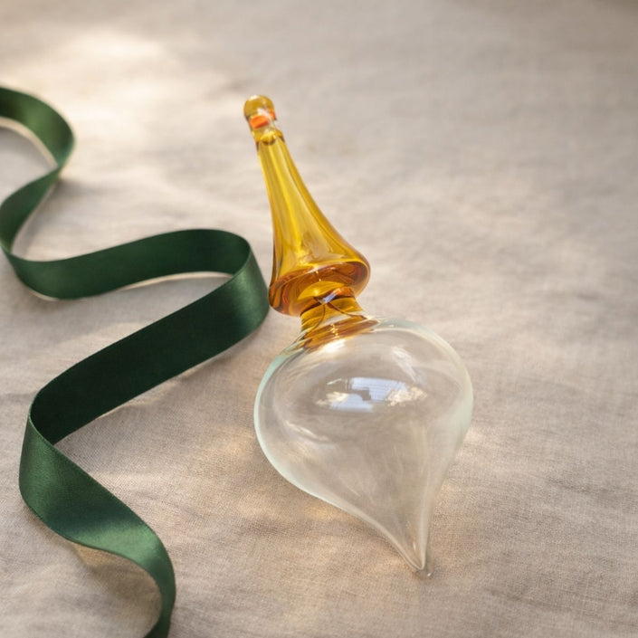 Handblown Glass Ornament - Splendour Jewel. Series 4 Inch