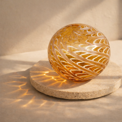 Art Glass Hand Blown Sphere