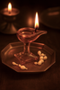 Art Glass Puja Diya-  Divya Ambar Jyot