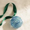Blue Hues -  Handblown Glass Ornament