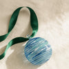Blue Hues -  Handblown Glass Ornament