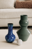 Murano Glass Style Vase- Blue Hues