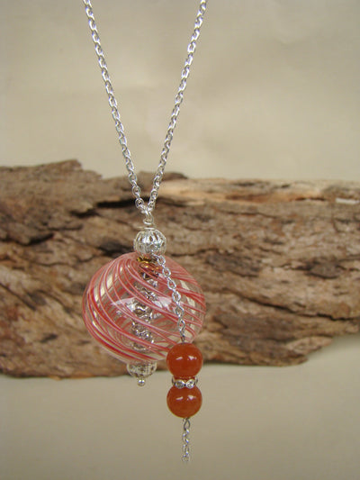 Eternal Aura Necklace (Red)