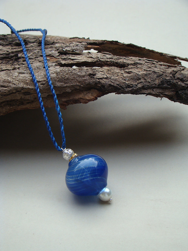 Classic Charm- Necklace (Blue-R)