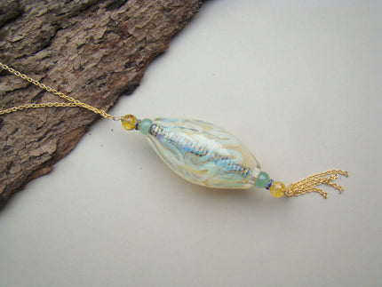 Bliss Amulet- Necklace (Pearl)