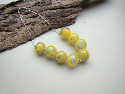 Eternal Heartstring- Necklace (yellow)