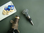 Noir Harmony Handblown Glass Wine Stoppers