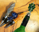 Astor Handblown Glass Wine Stoppers