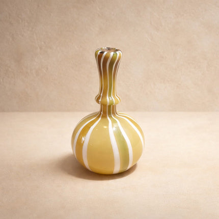 Murano Glass Style Vase- Earthy Hues