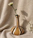 Murano Glass Style Vase- Earthy Hues