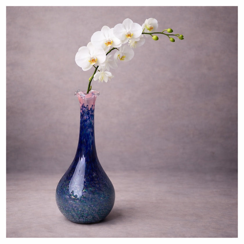 Bloom Art Holder -Blue Galaxy